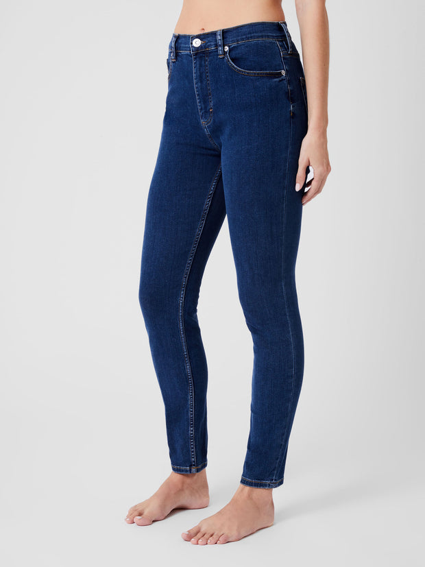 Soft Stretch Denim High Rise Skinny Jeans