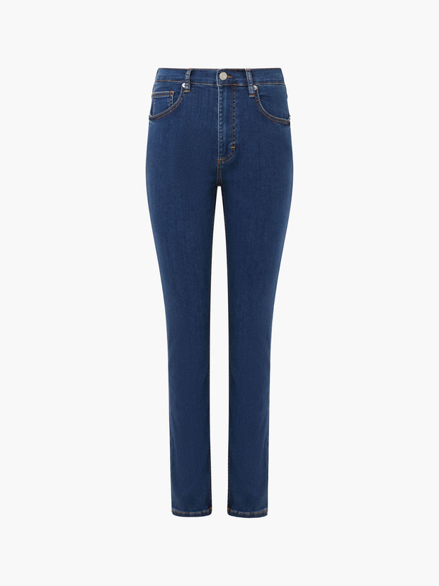 Soft Stretch Denim High Rise Skinny Jeans